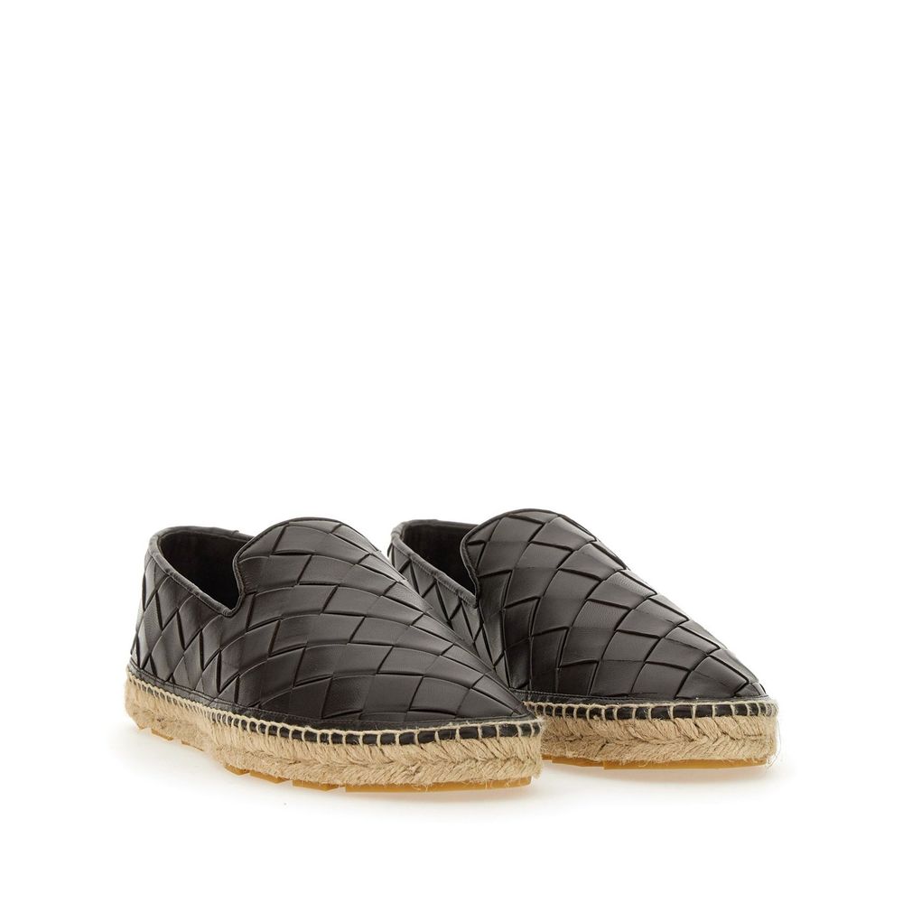 Bottega Veneta Brown Calfskin Espadrilles - Image 2