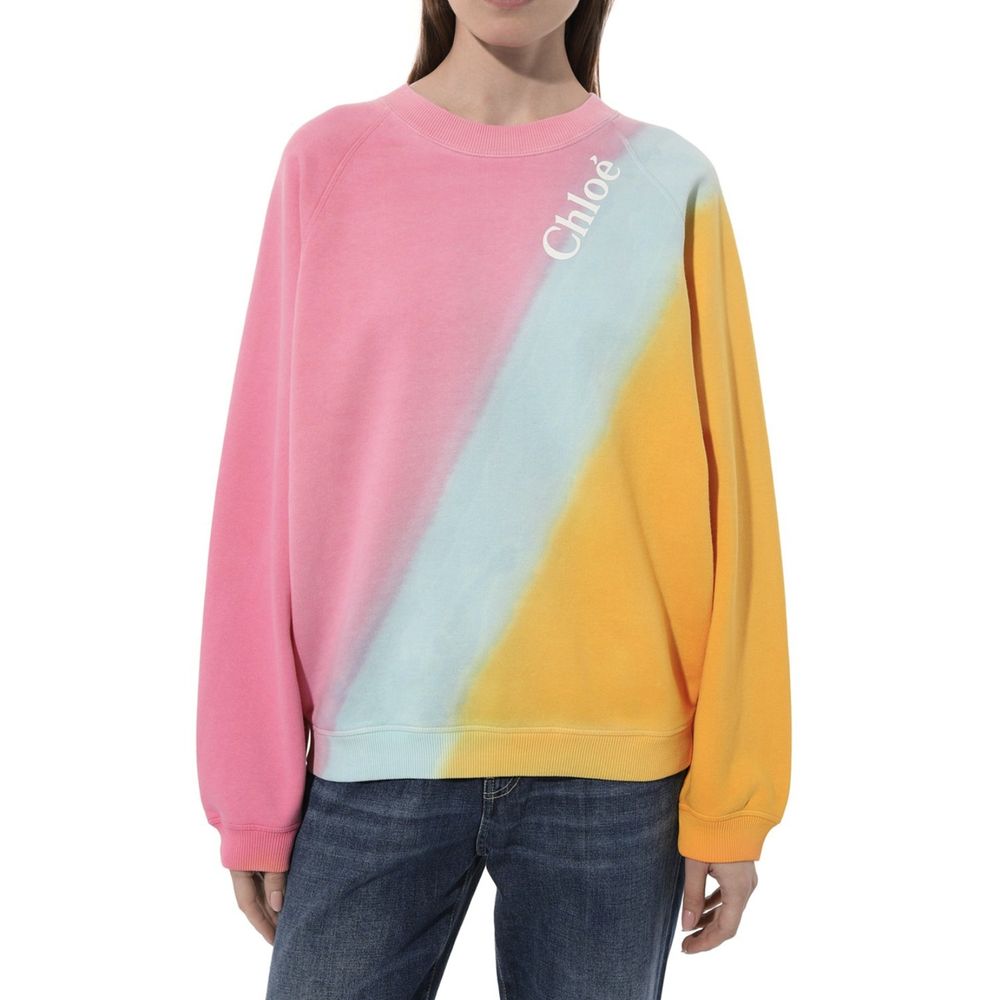 Chloé Multicolor Cotton Sweatshirt - Image 2