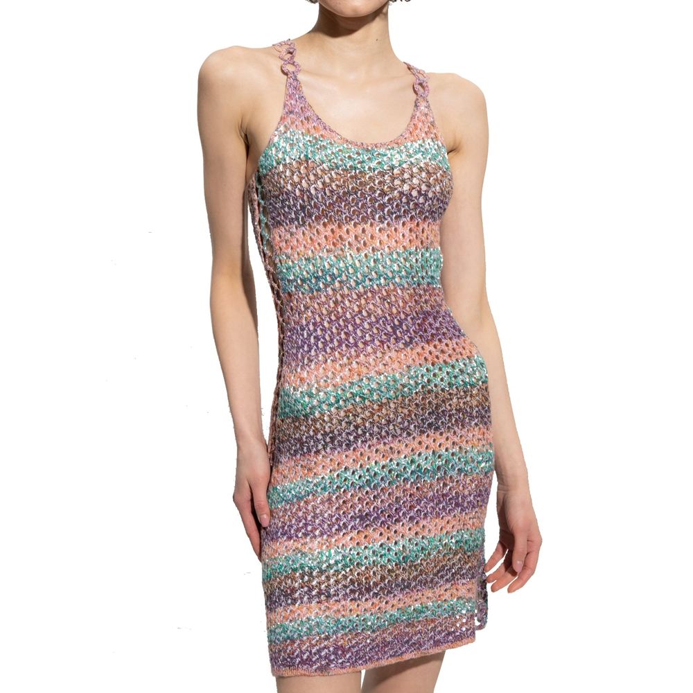 Chloé Multicolor Wool Casual Dress - Image 2