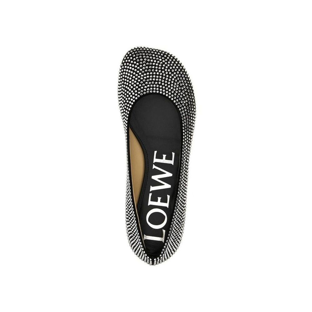 Loewe Black Goatskin Ballet Flats - Image 4