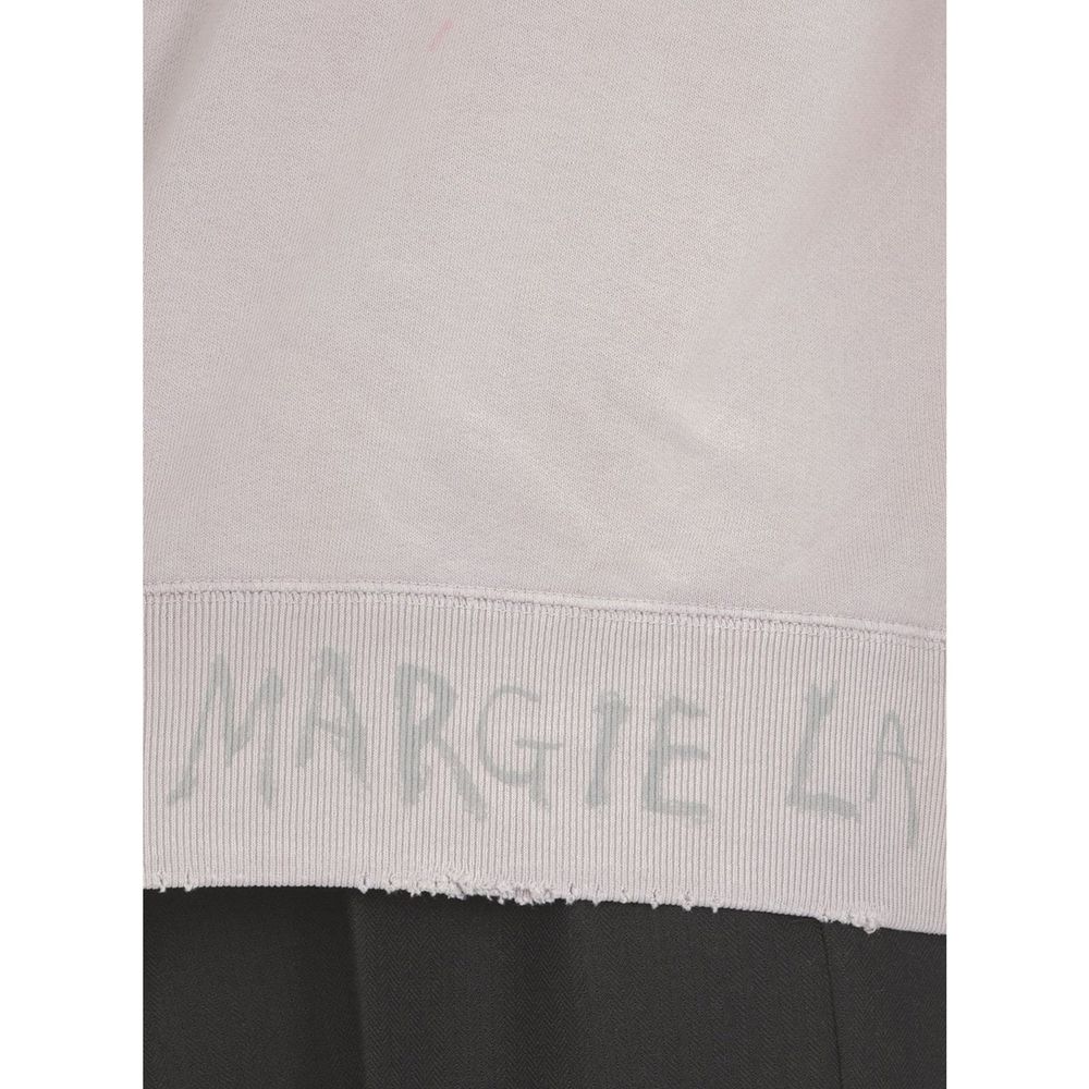 Maison Margiela Purple Cotton Sweatshirt - Image 4