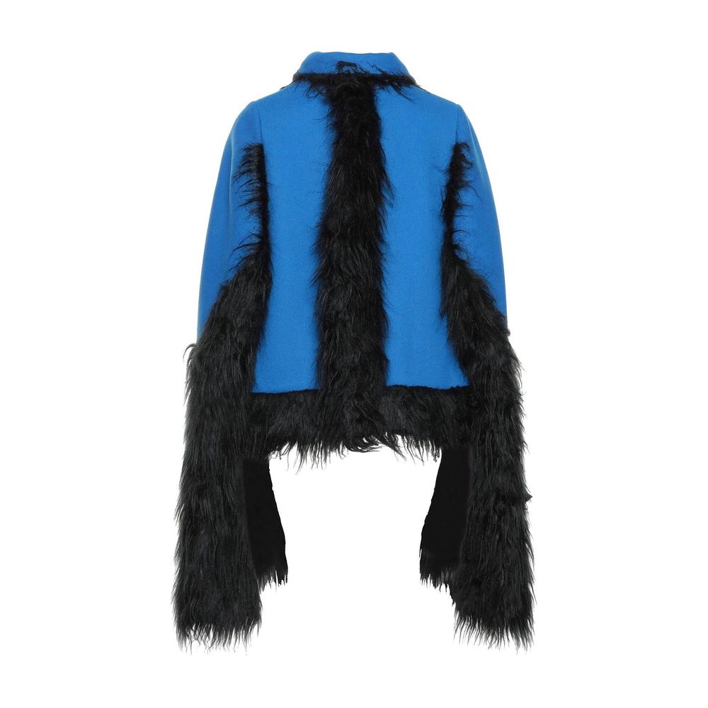 Maison Margiela Blue Wool Cloacks - Image 3