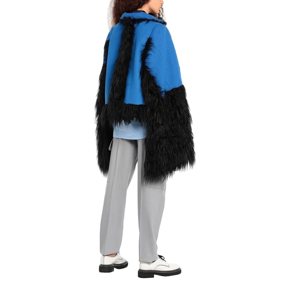 Maison Margiela Blue Wool Cloacks - Image 4