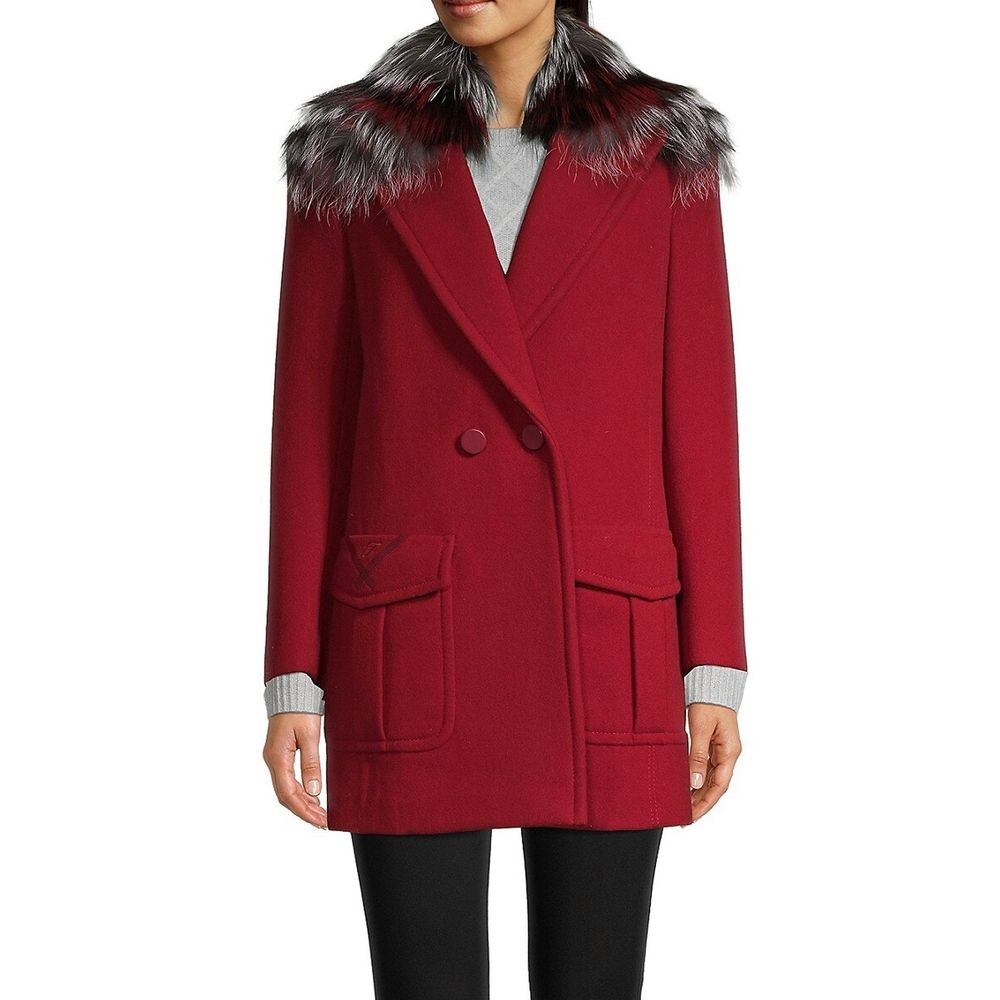 Fendi Multicolor Virgin Wool Coat - Image 2