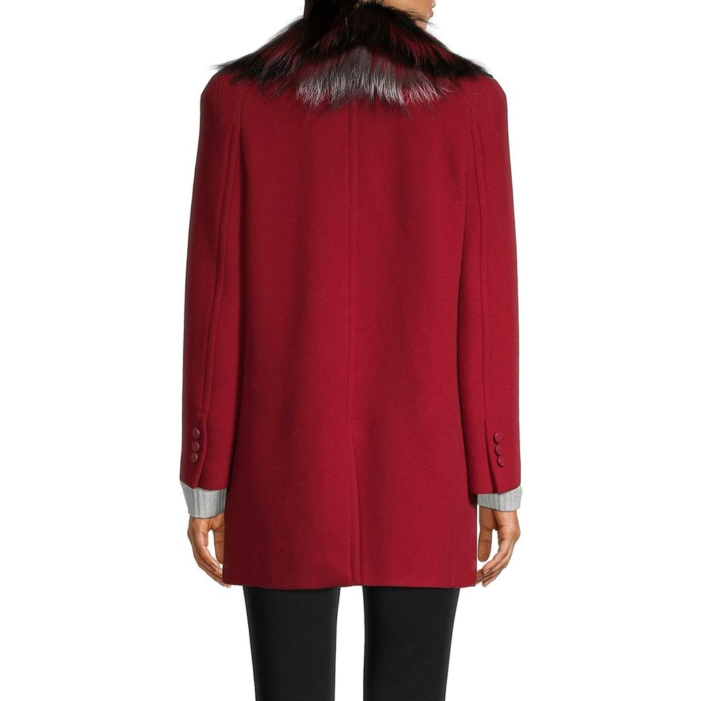 Fendi Multicolor Virgin Wool Coat - Image 3