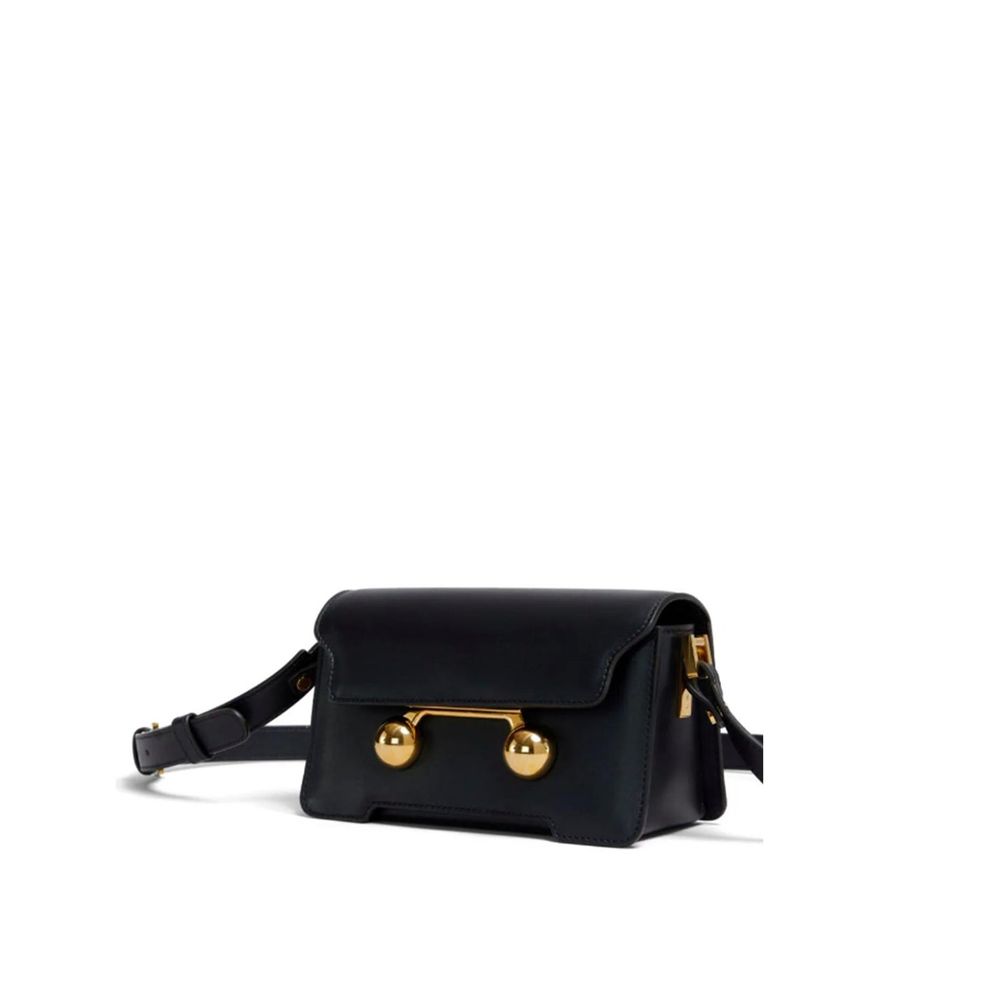 Marni Black Calfskin Crossbody Bag - Image 2
