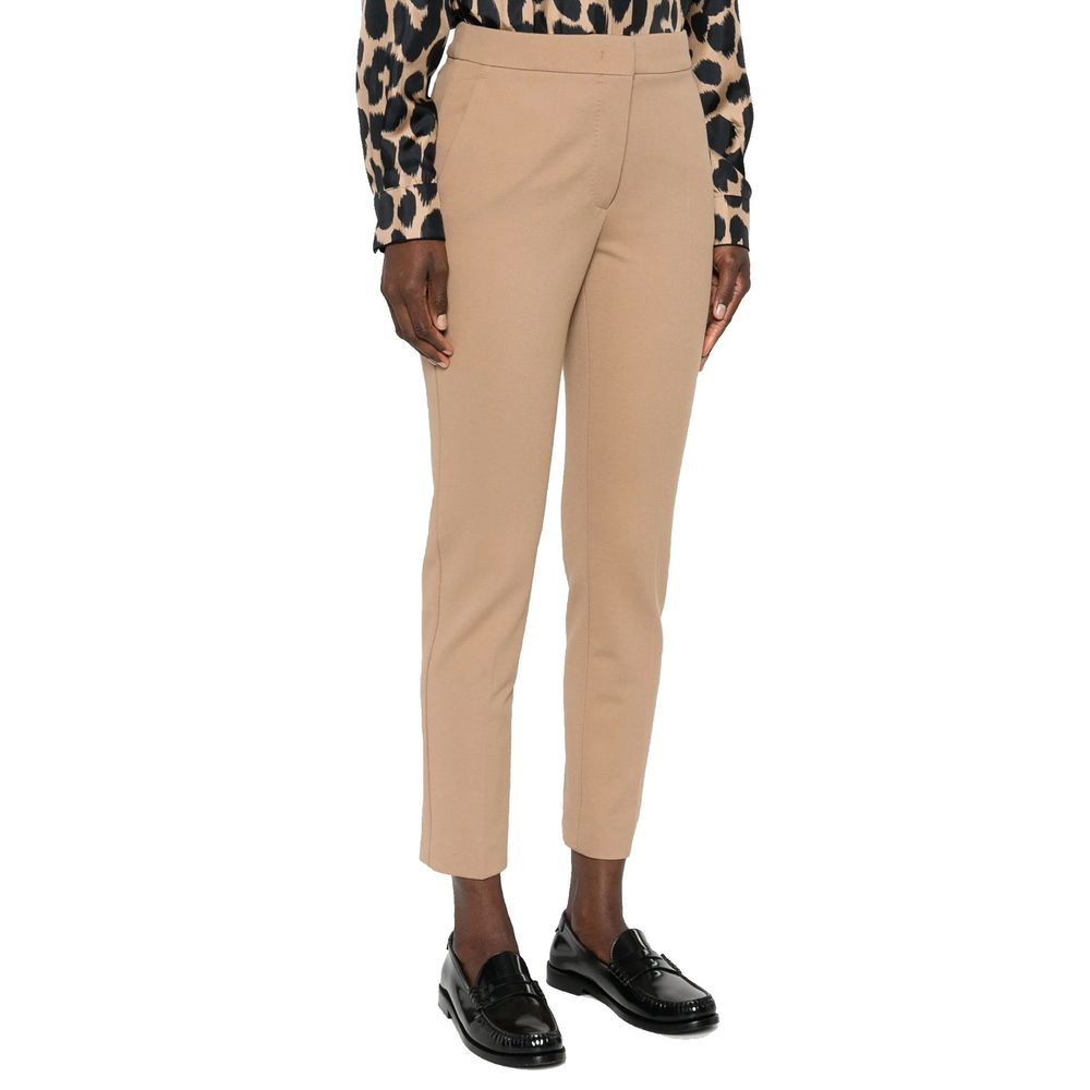 Max Mara Brown Elastane Pants - Image 2