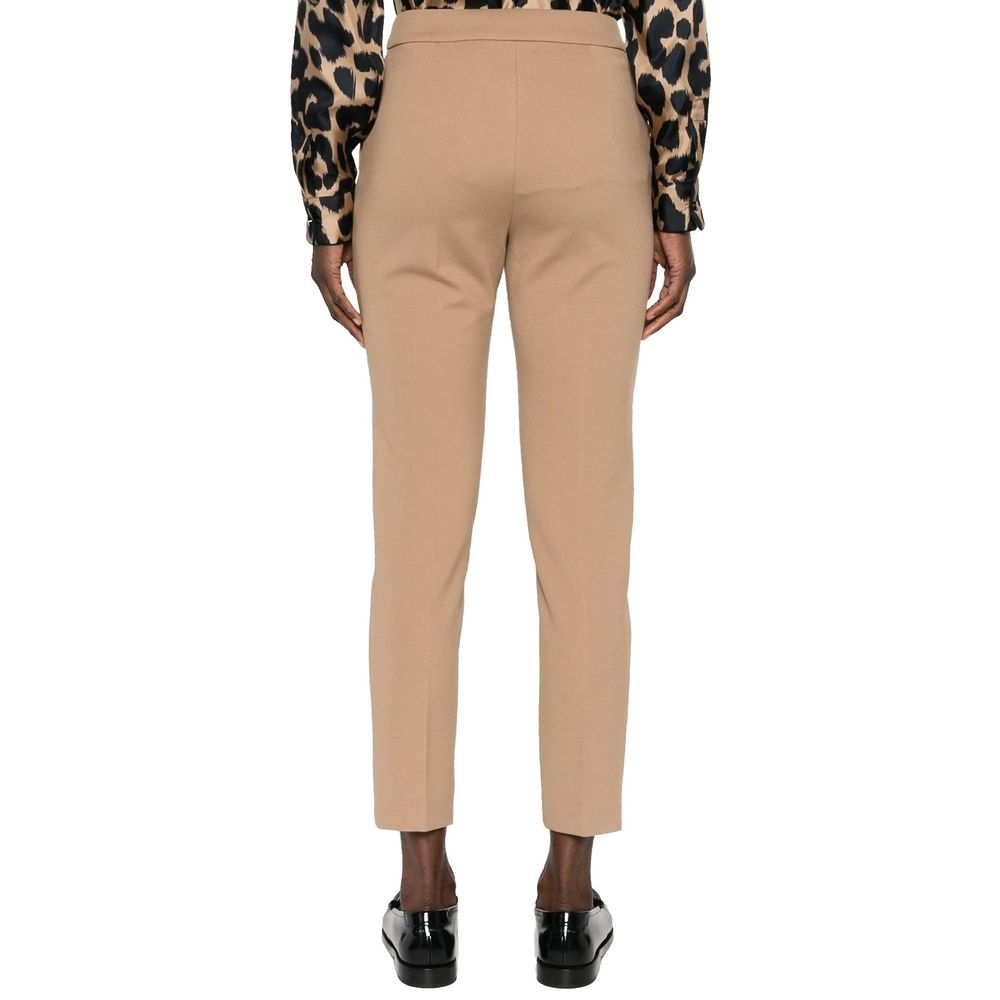 Max Mara Brown Elastane Pants - Image 3