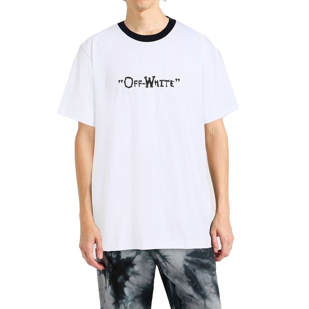Off-White White Cotton T-Shirt - Image 2