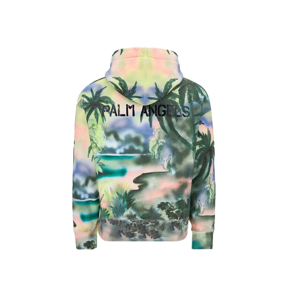 Palm Angels Bicolor Cotton Sweatshirt - Image 2