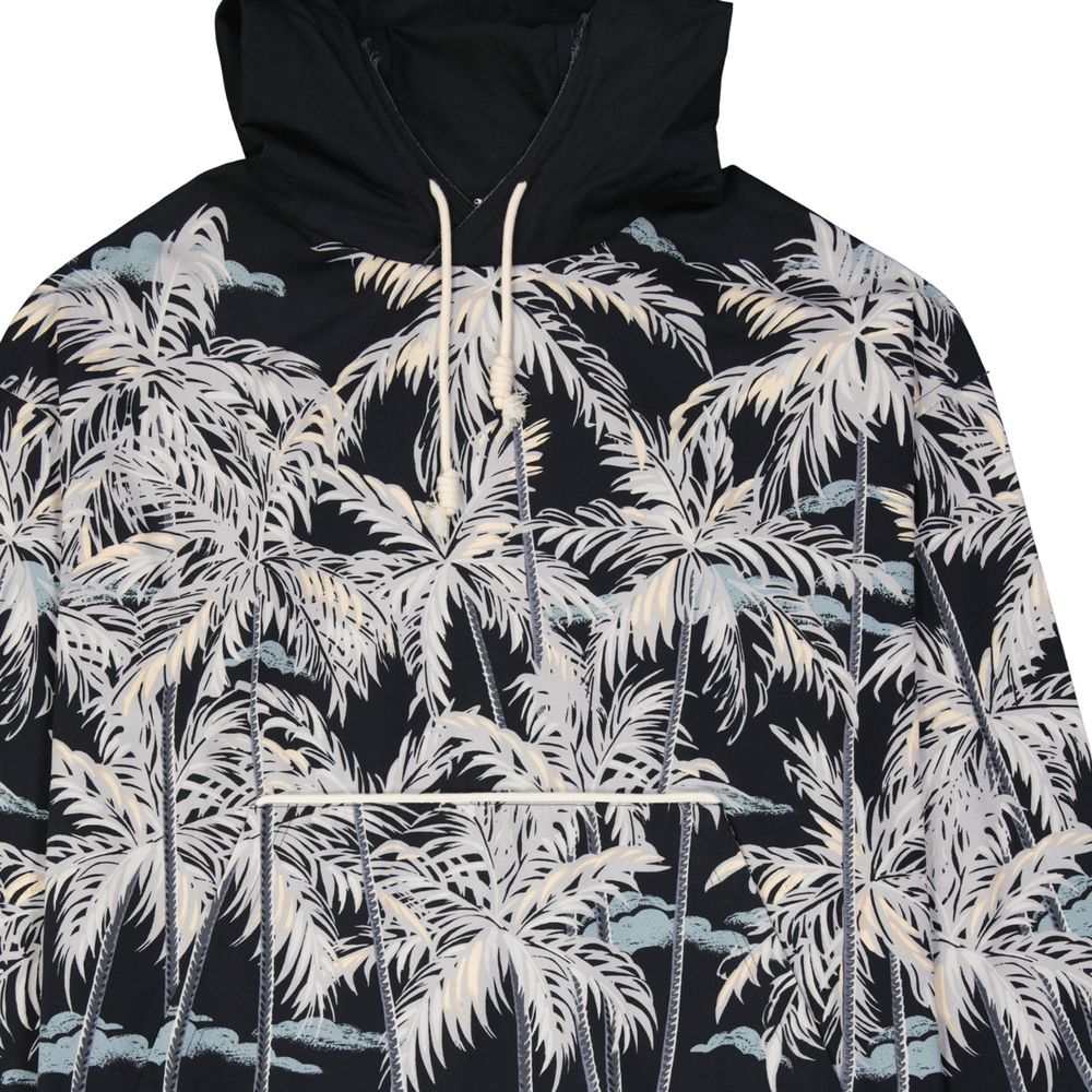 Palm Angels Black Cotton Pattern Shirt - Image 3