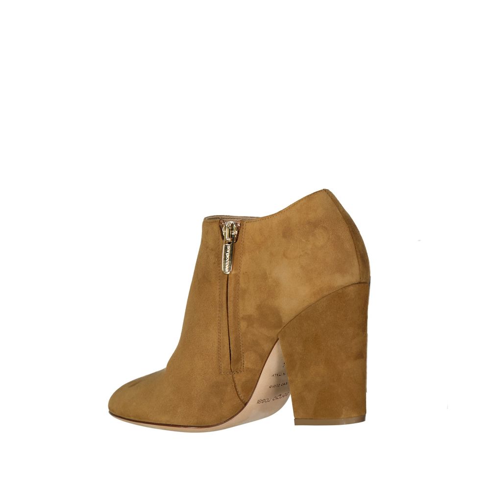 Sergio Rossi Brown Calfskin Ankle Boots - Image 3