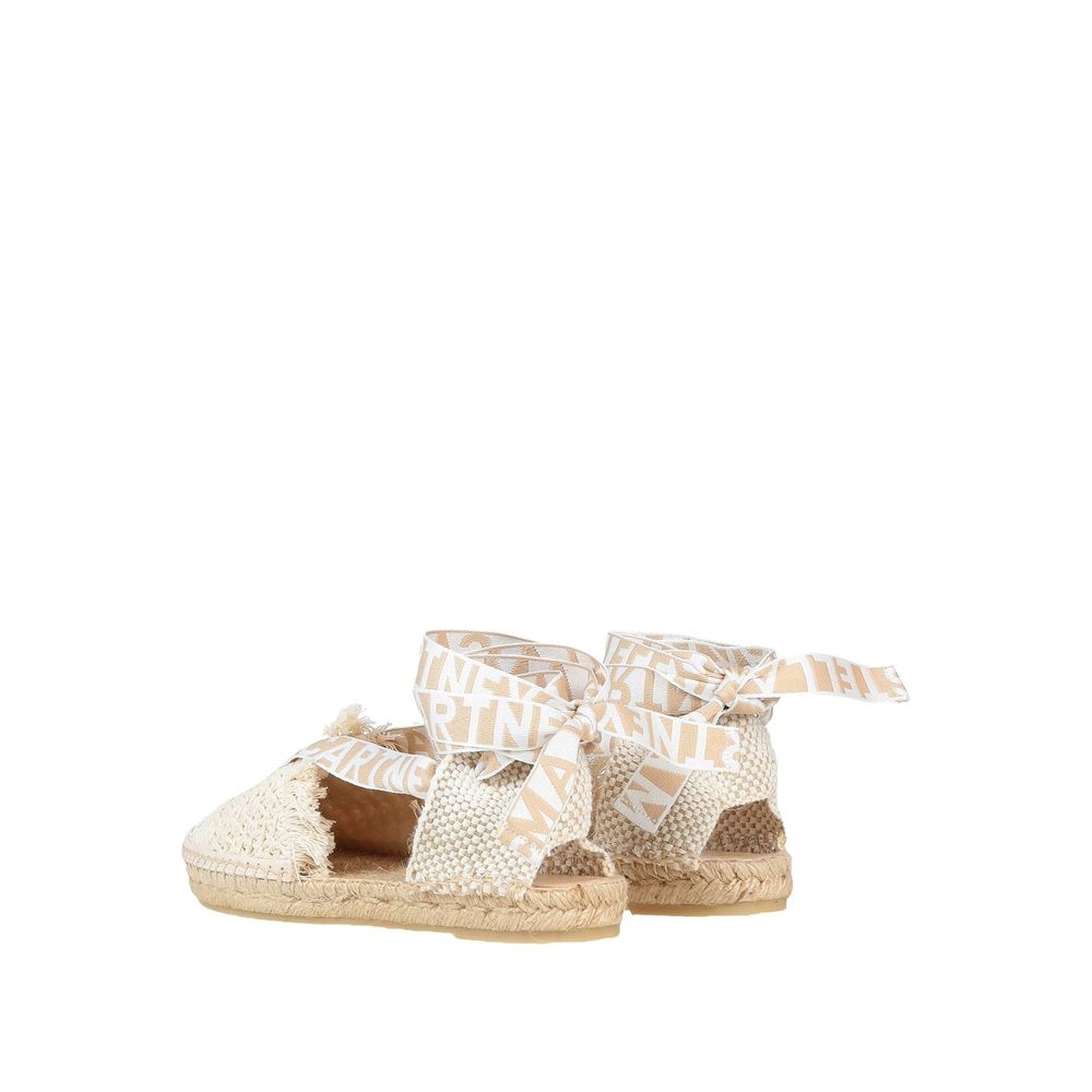 Stella McCartney Beige Canvas Espadrilles - Image 3