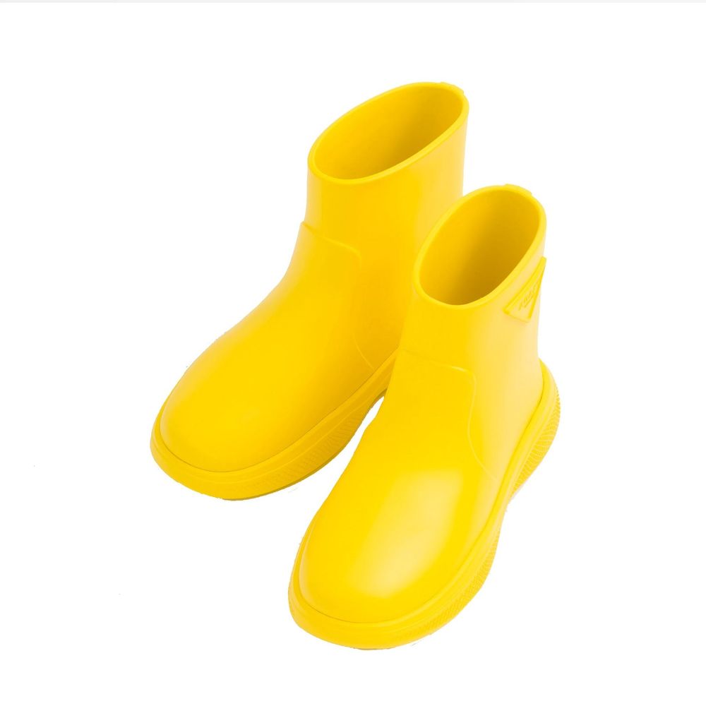 Prada Bicolor Rubber Rain Boots - Image 3