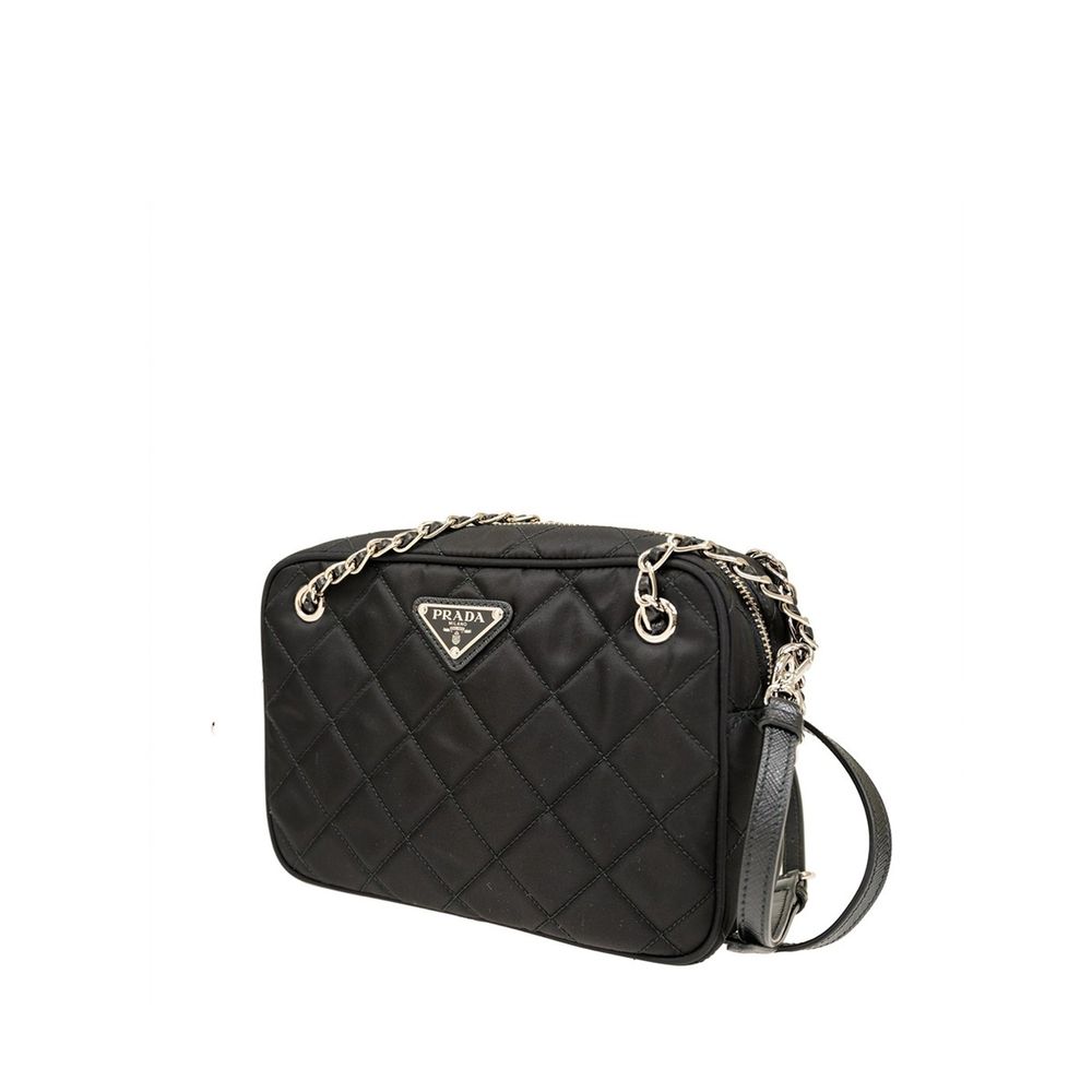 Prada Black Nylon Crossbody Bag - Image 2