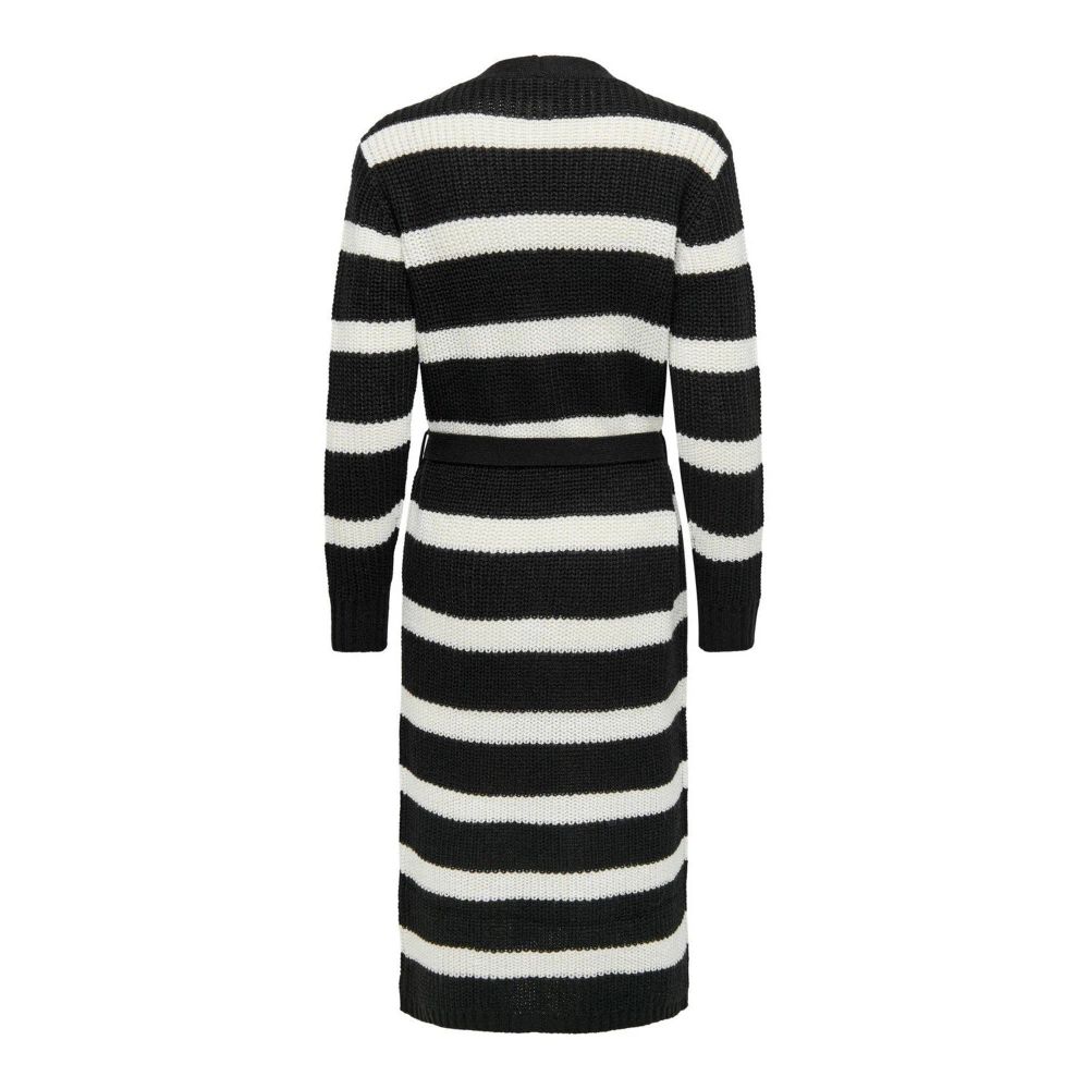 Jacqueline De Yong Black Marabou Cardigan - Image 2