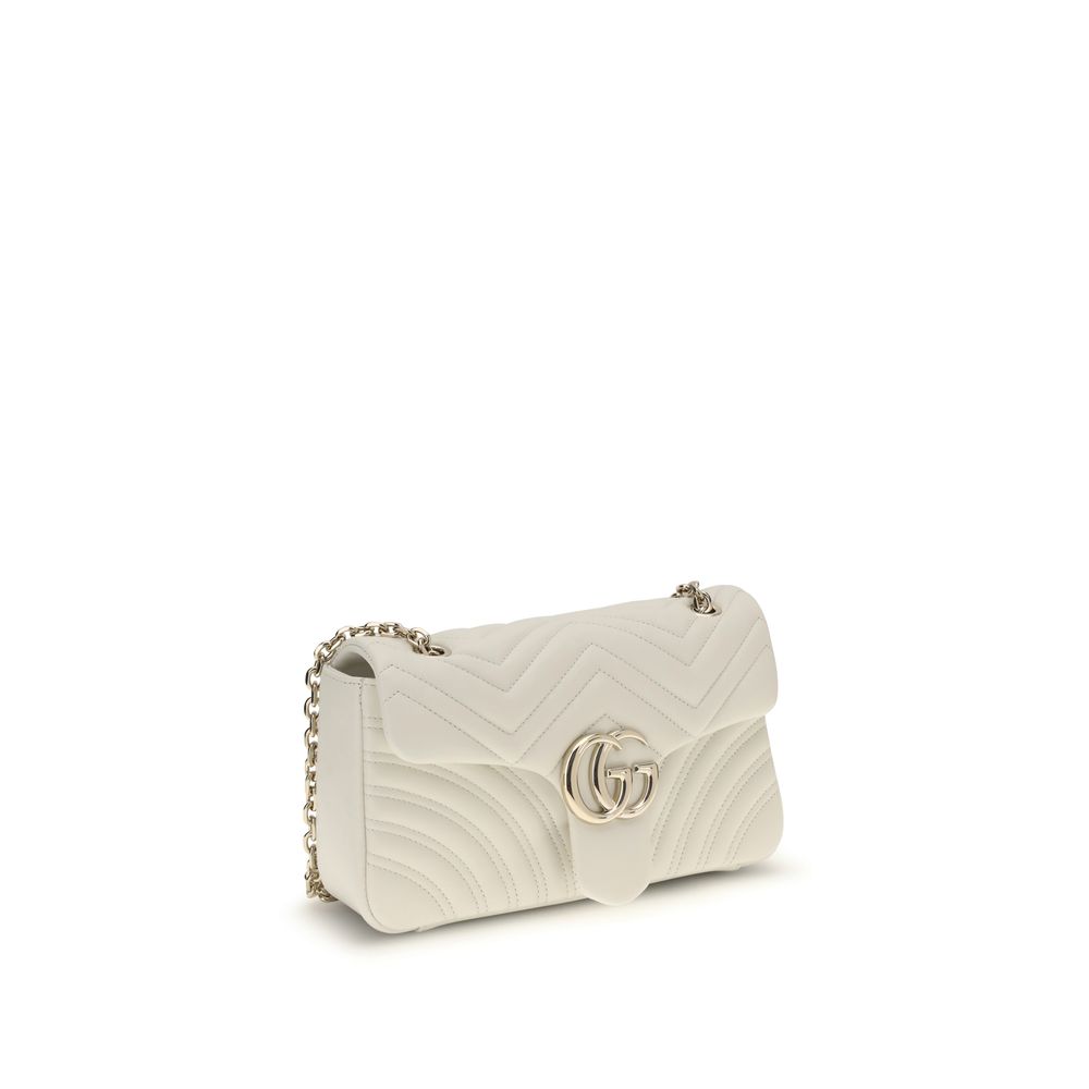 Gucci White Calf Leather Bos Taurus Shoulder Bag - Image 2