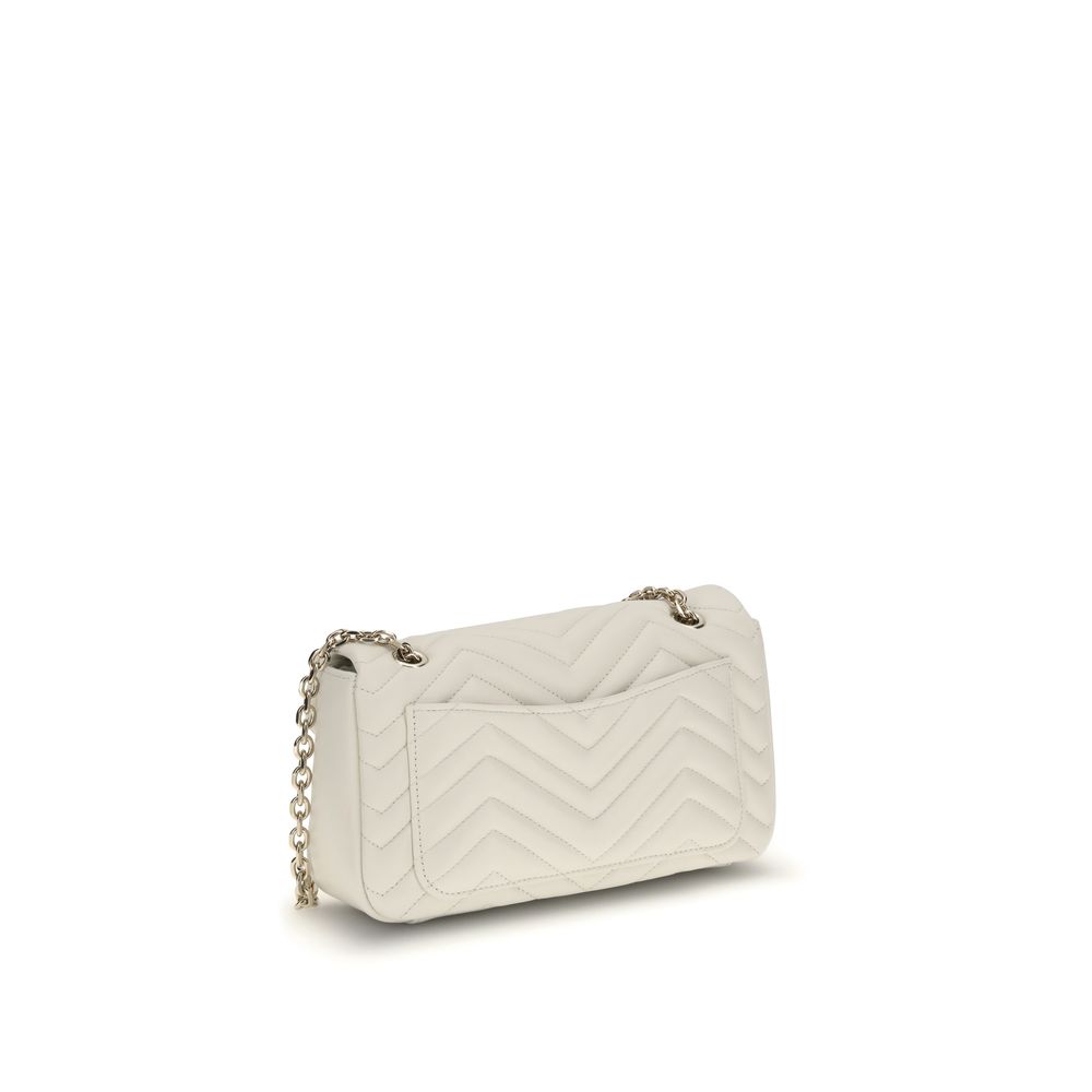 Gucci White Calf Leather Bos Taurus Shoulder Bag - Image 3