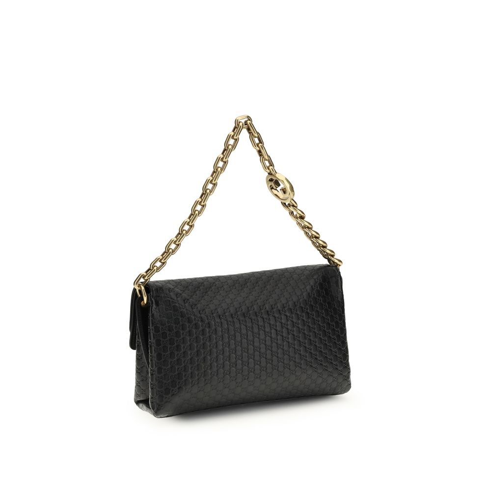 Gucci Black Calf Leather Bos Taurus Handbag - Image 3