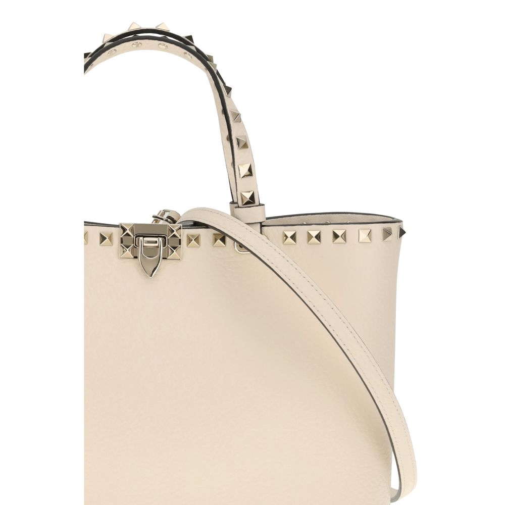 Valentino Garavani Multicolor Calf Leather Bos Taurus Shoulder Bag - Image 4