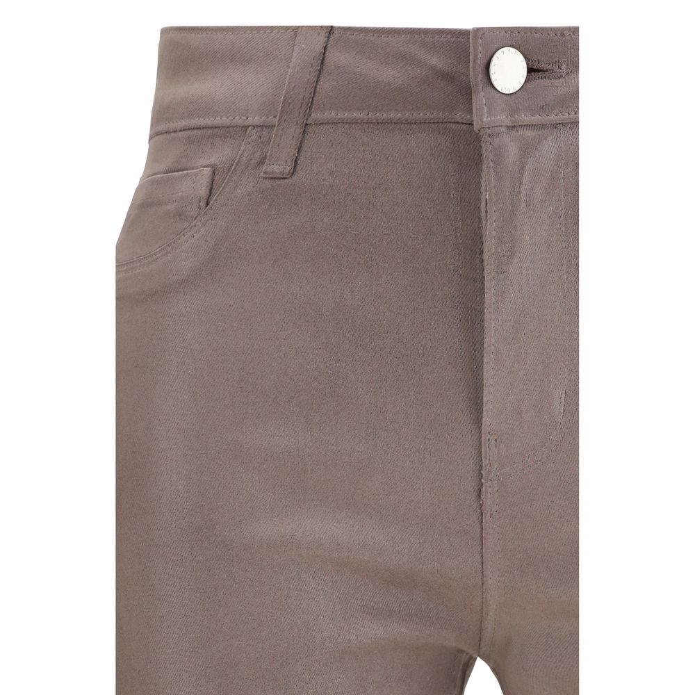 L'Agence Beige Cotton Casual Pants - Image 3