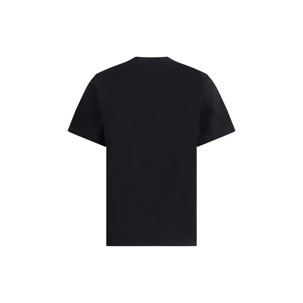 Burberry Black Cotton T-Shirt - Image 2