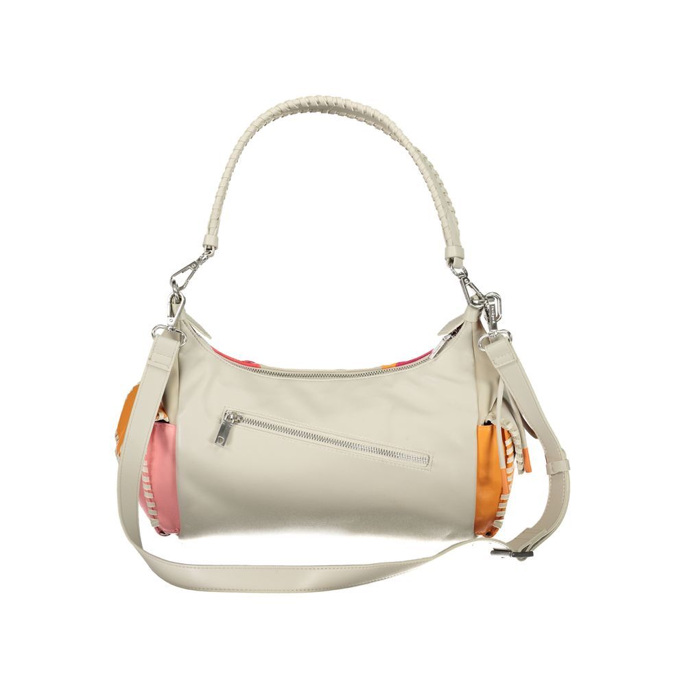 Desigual Beige Polyethylene Handbag - Image 2