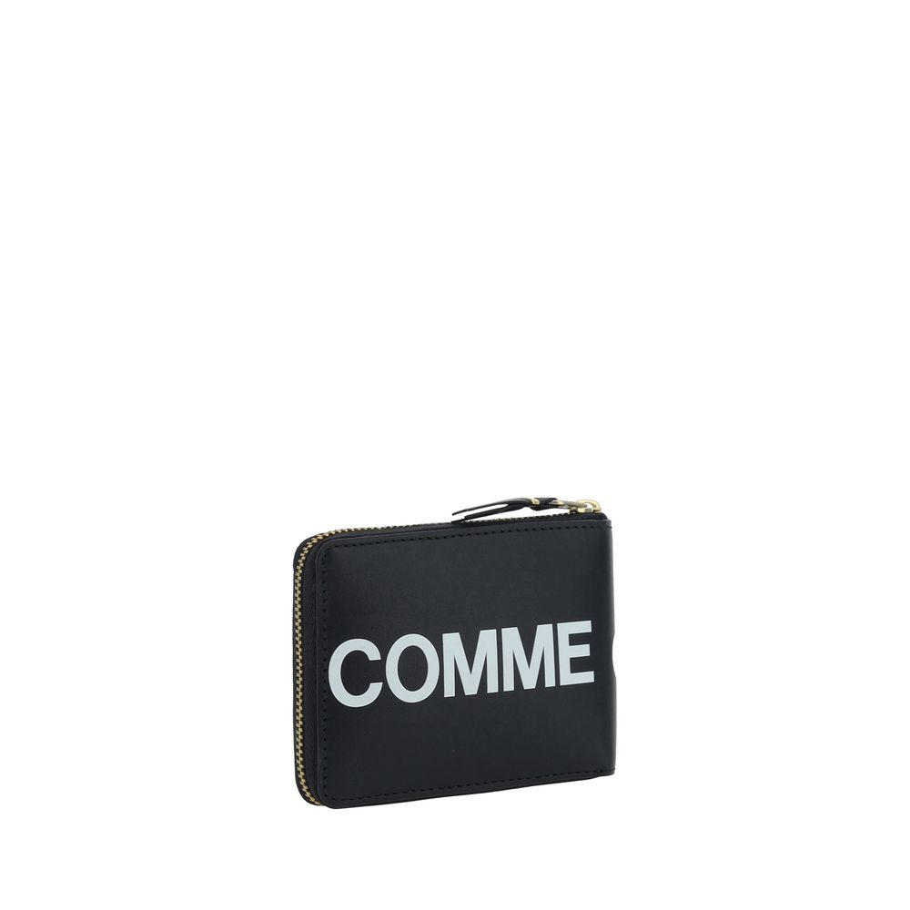 Comme Des Garçons Black Calf Leather Bos Taurus Wallet - Image 2