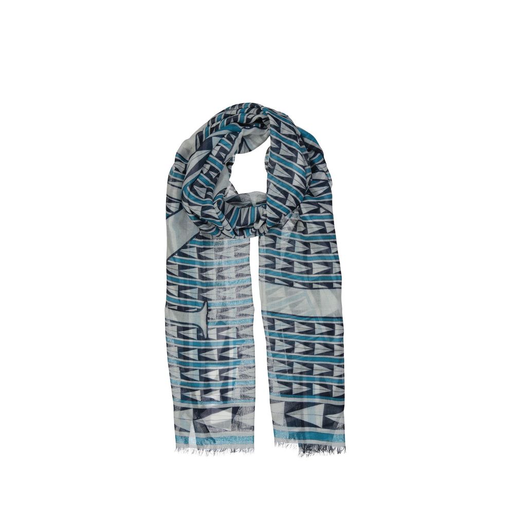 Lanvin Blue Wool Scarf - Image 4