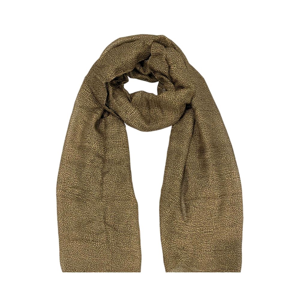 Borbonese Brown Modal Women Scarf - Image 2