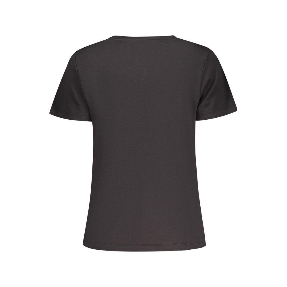Pepe Jeans Black Cotton Women T-Shirt - Image 2