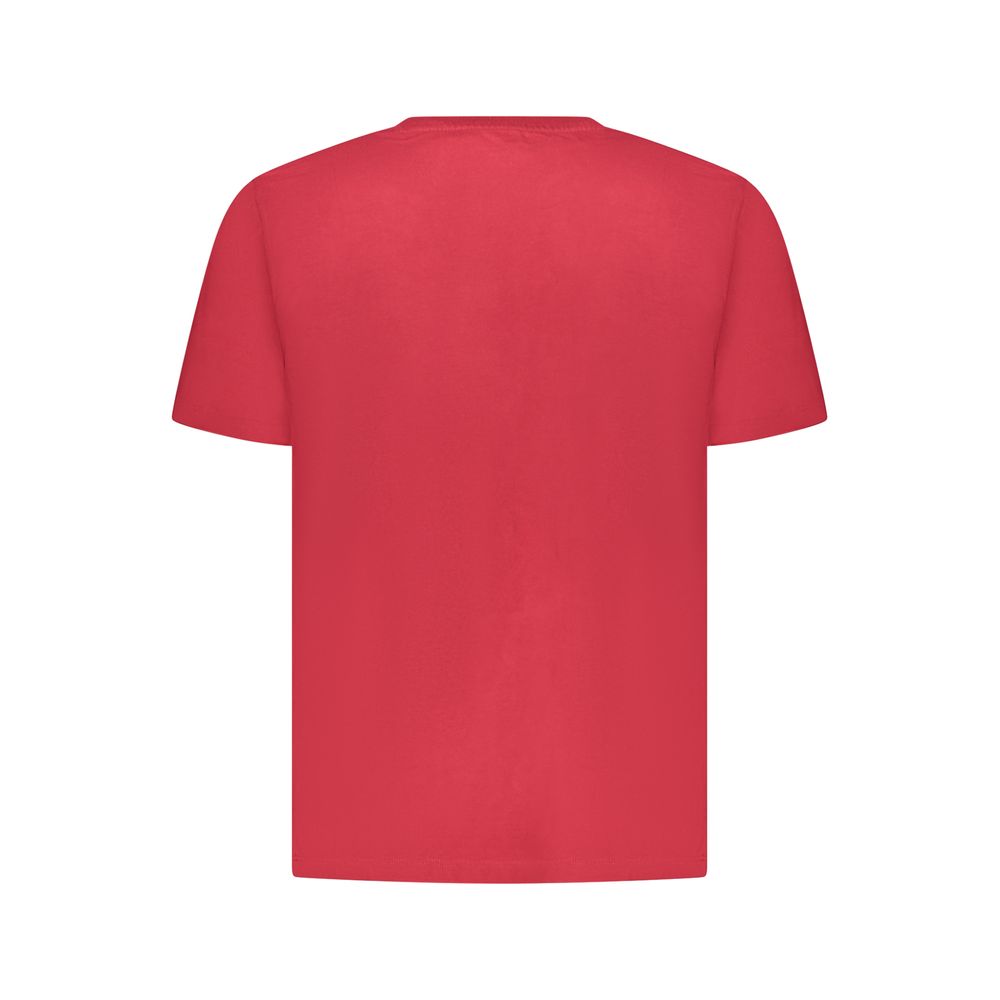 Pepe Jeans Red Cotton Men T-Shirt - Image 2