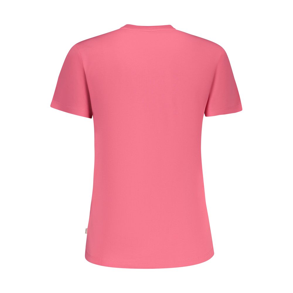 Guess Jeans Pink Cotton T-Shirt - Image 2