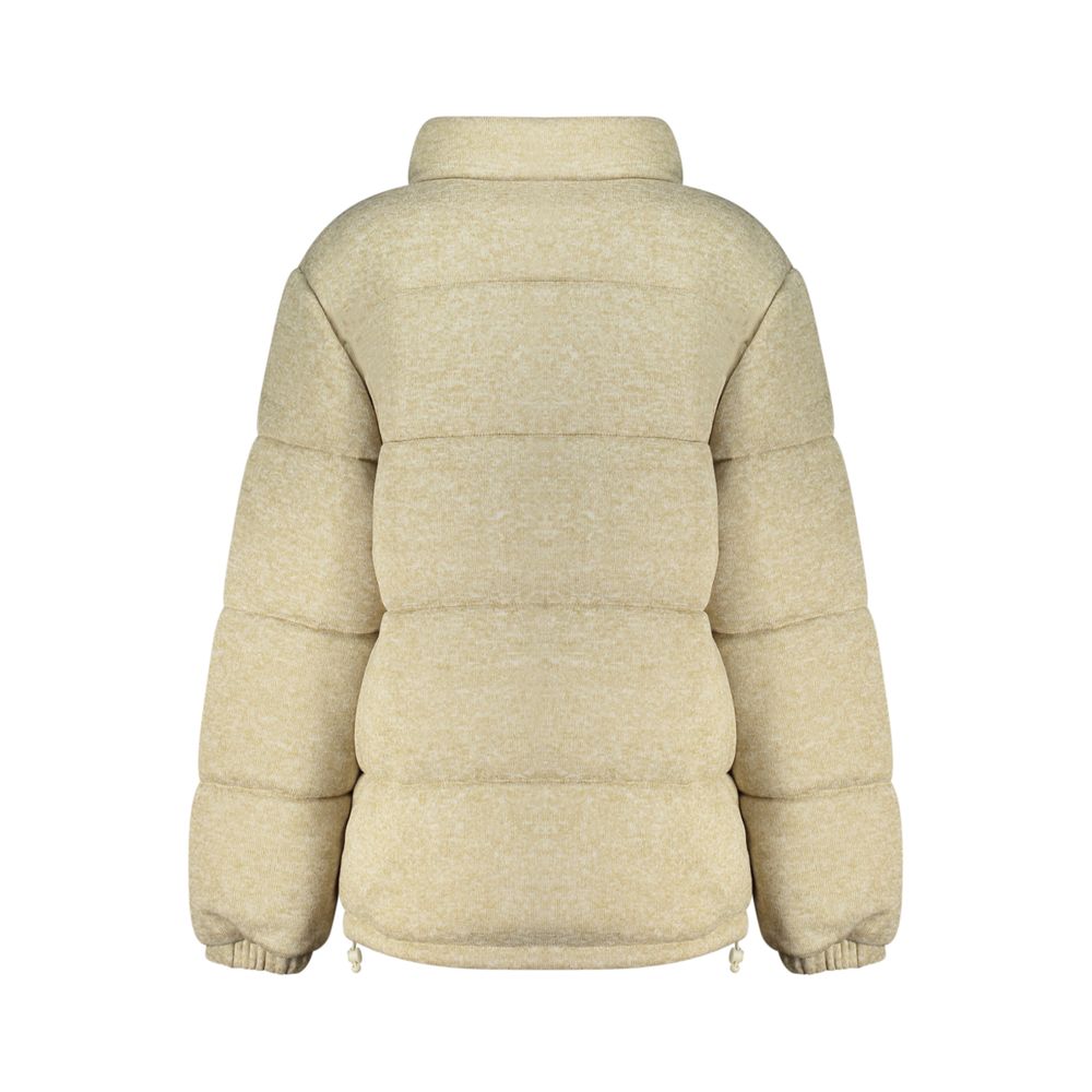 Guess Jeans Beige Polyester Coat - Image 2