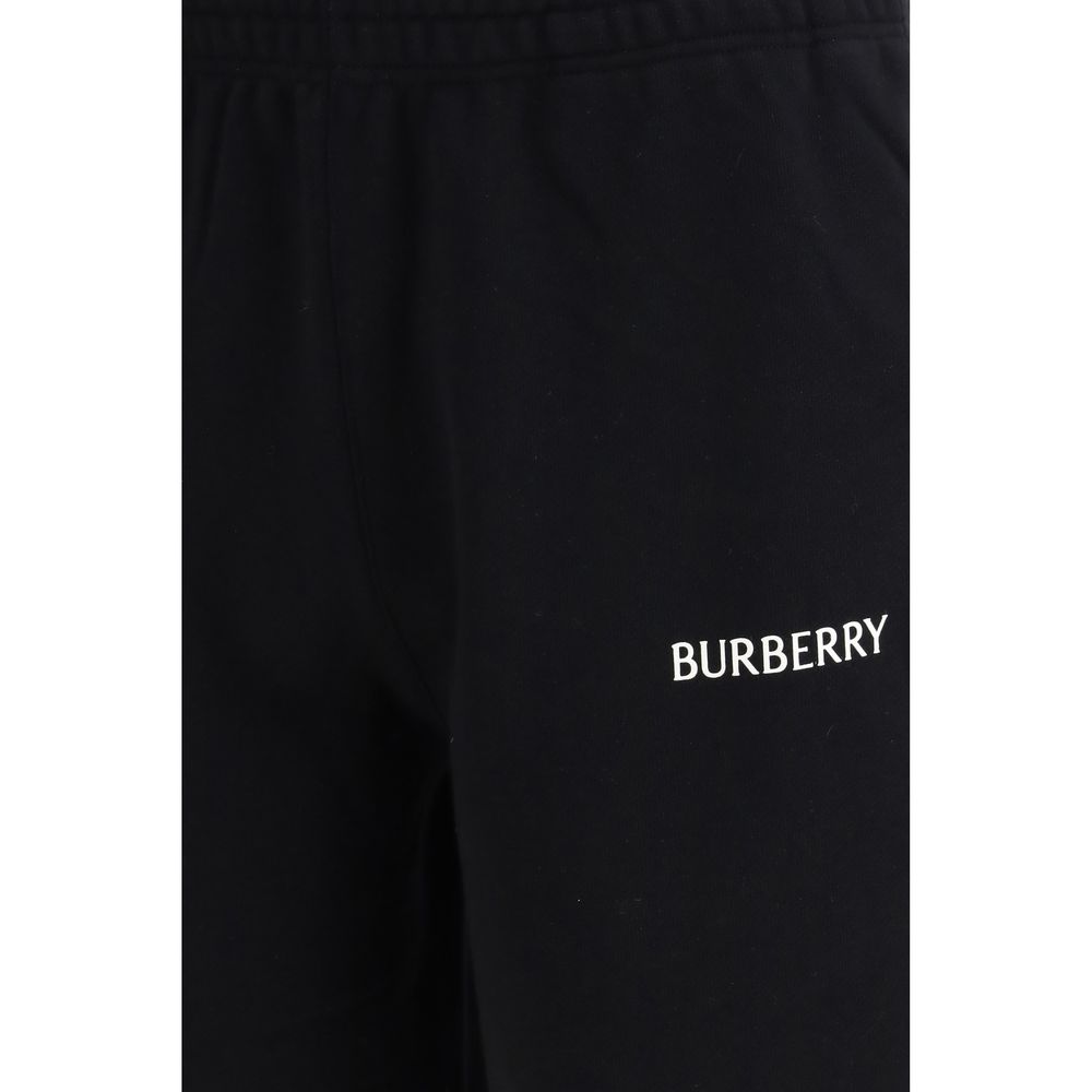 Burberry Black Cotton Bermuda Shorts - Image 3