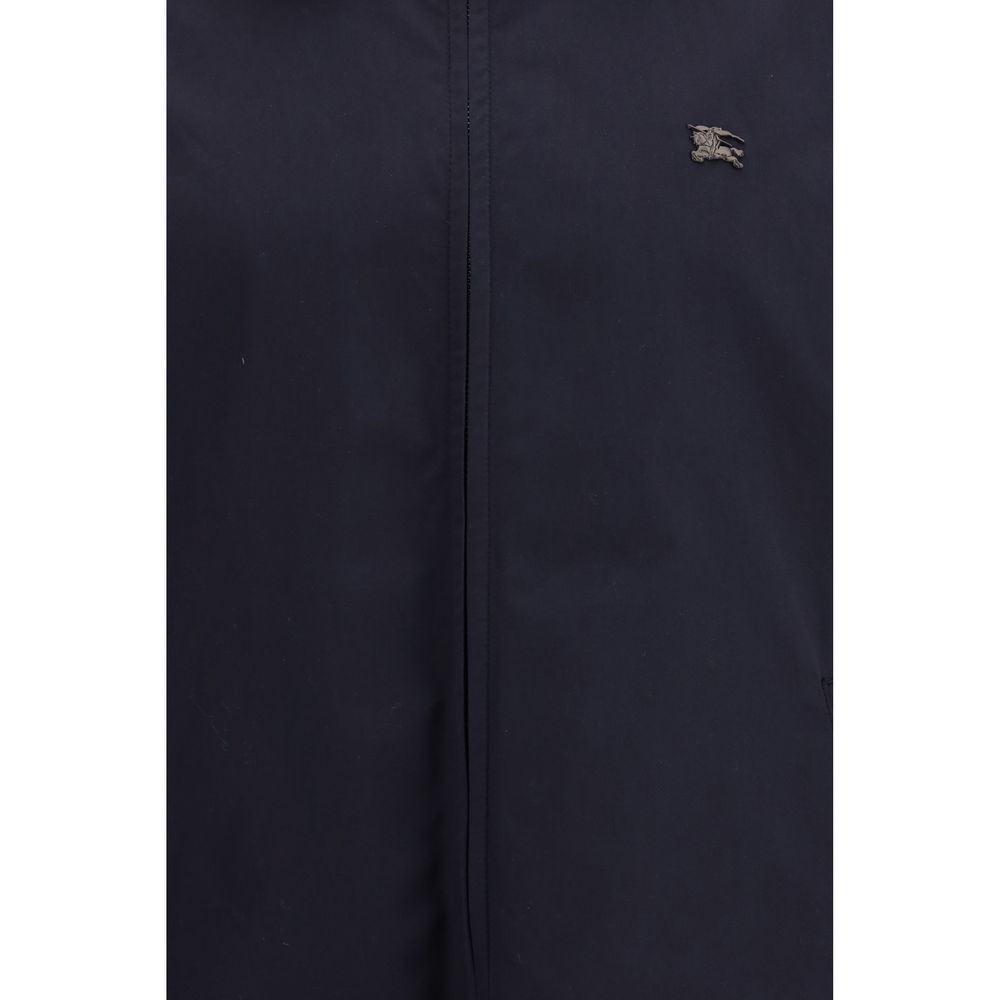 Burberry Blue Polyester Jackets And Coat - Image 5