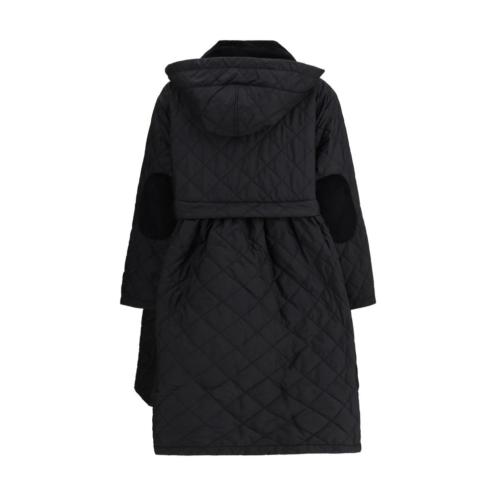 Barbour Black Polyester Coat - Image 2