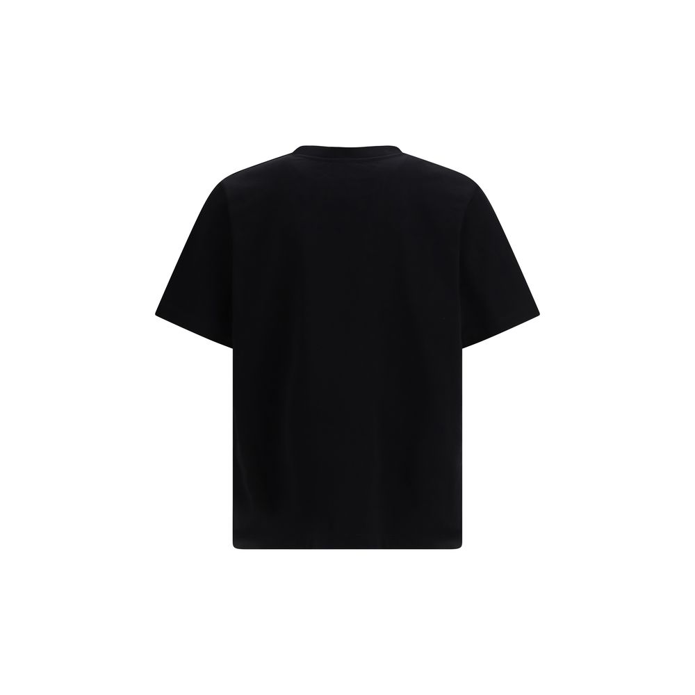 Casablanca Black Cotton T-Shirt - Image 2