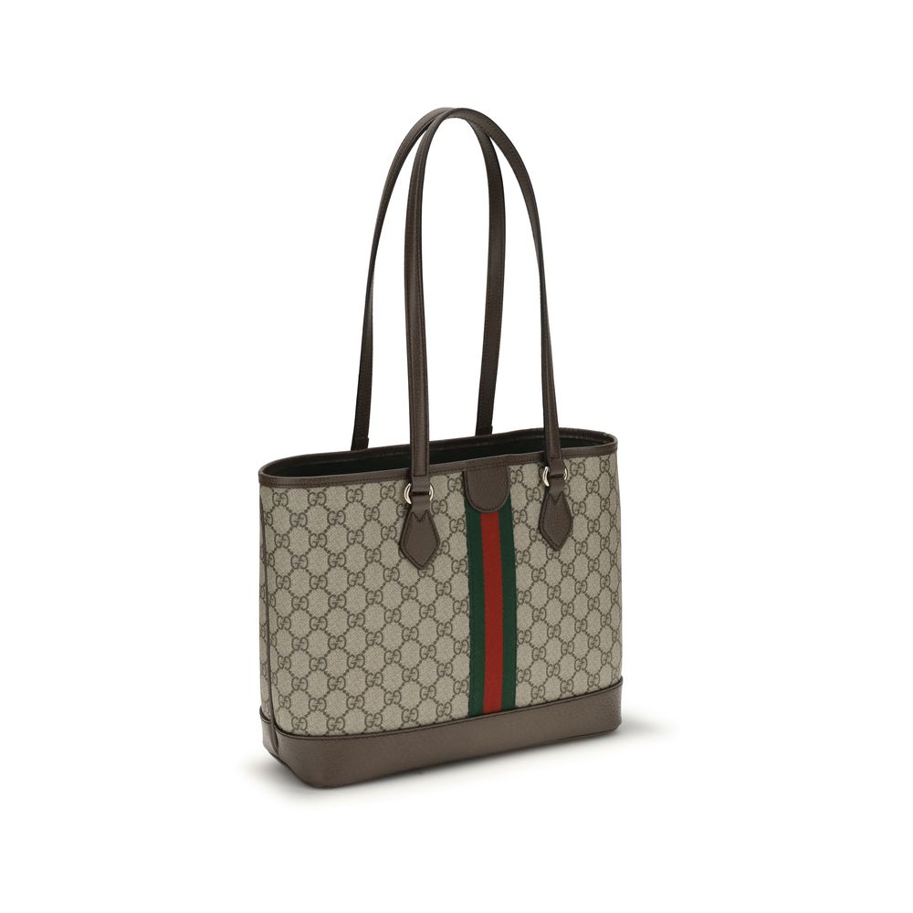 Gucci Beige Cotton Handbag - Image 3