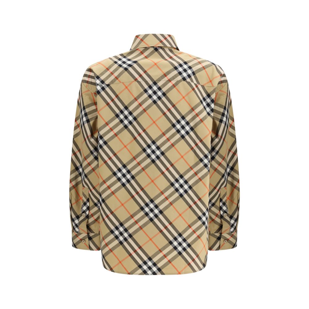 Burberry Multicolor Cotton Pattern Shirt - Image 2