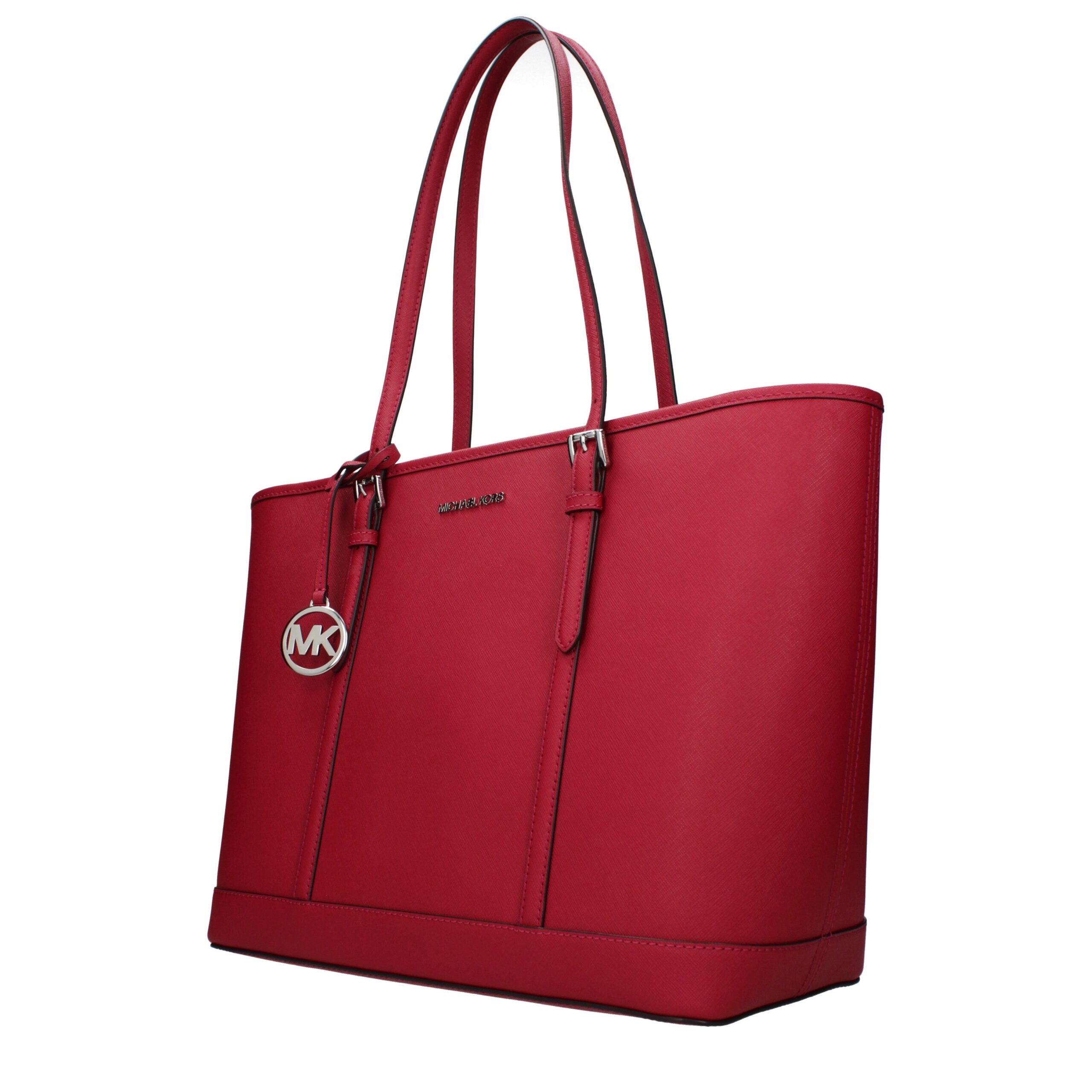 Michael Kors Red Leather Shoulder Bag - Image 2