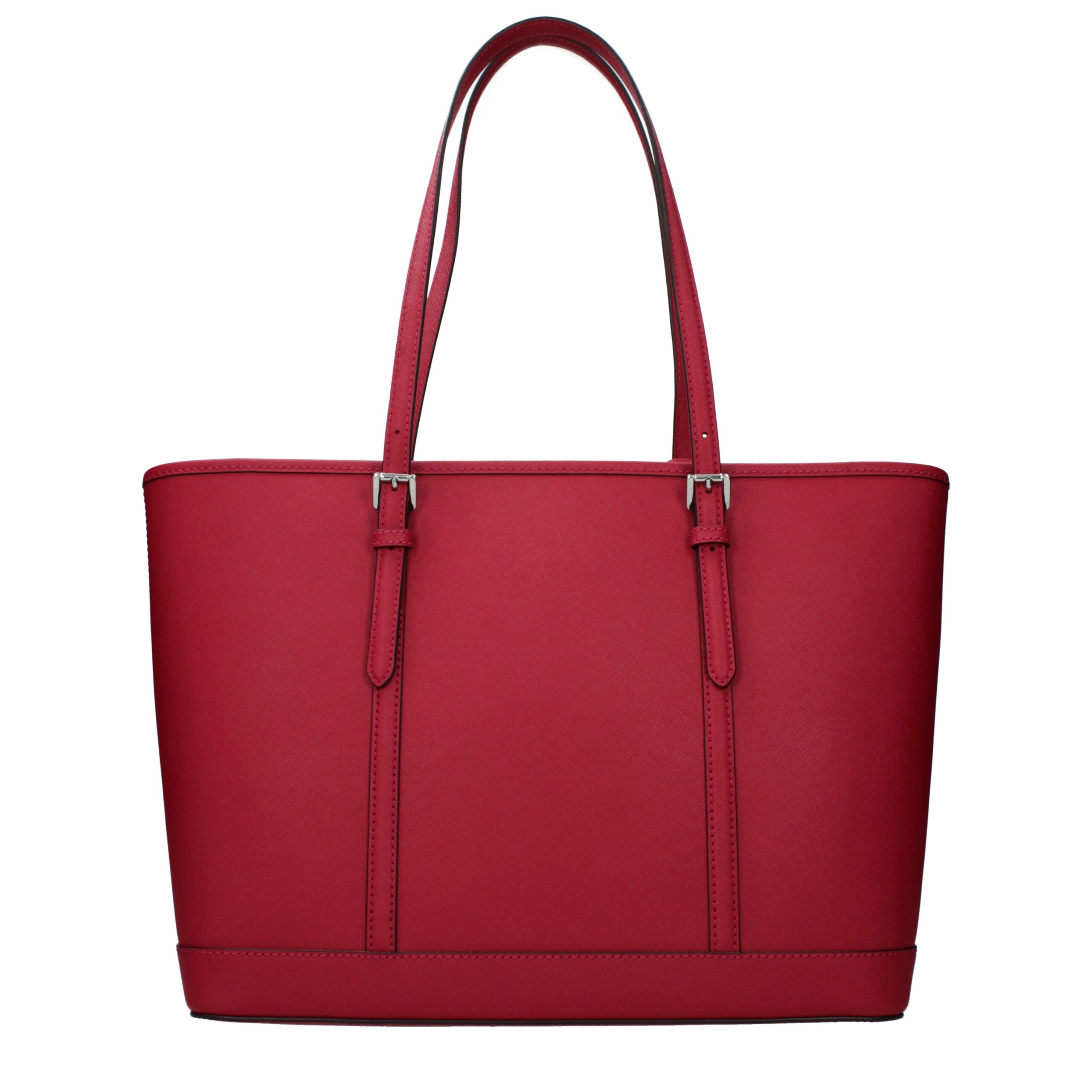 Michael Kors Red Leather Shoulder Bag - Image 3