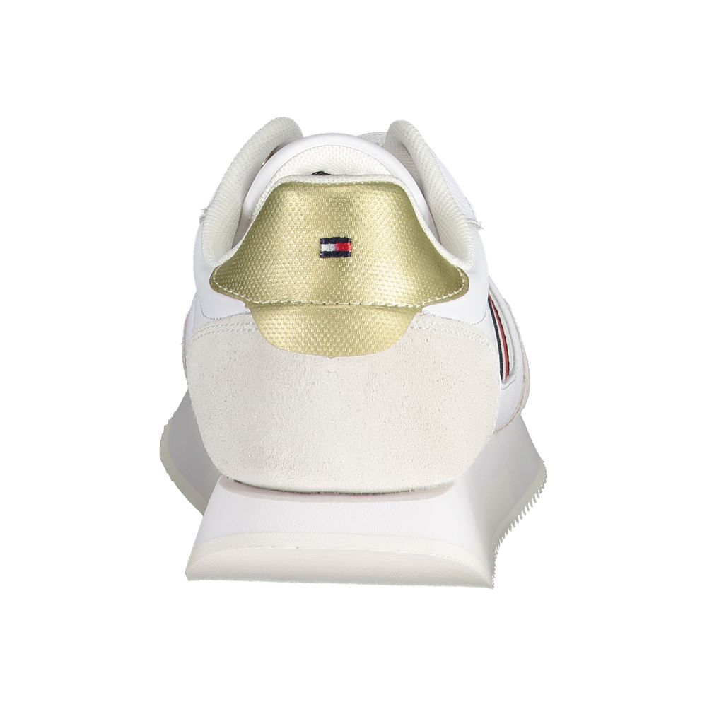 Tommy Hilfiger White Leather Women Sneaker - Image 2