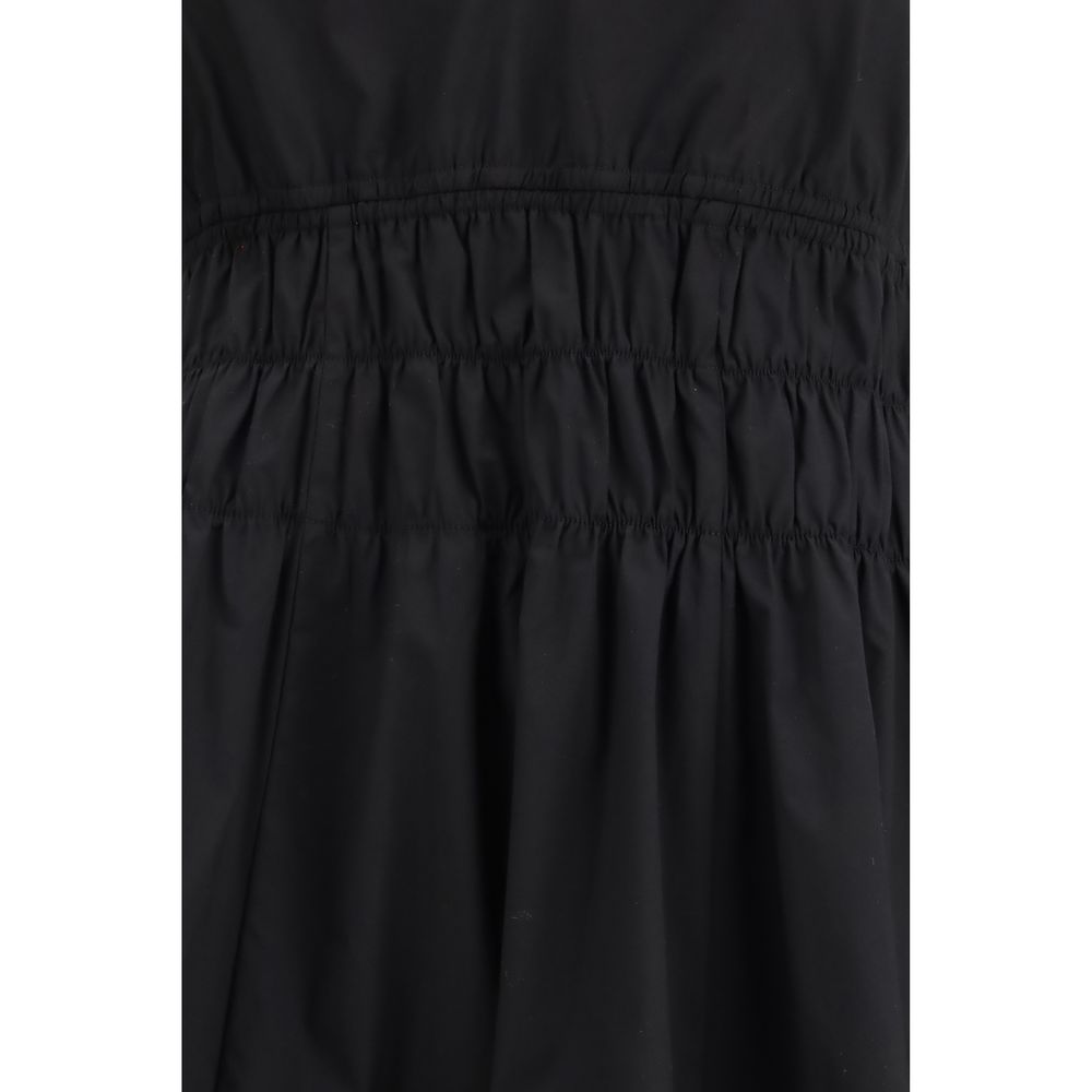 PINKO Black Cotton Casual Dress - Image 3