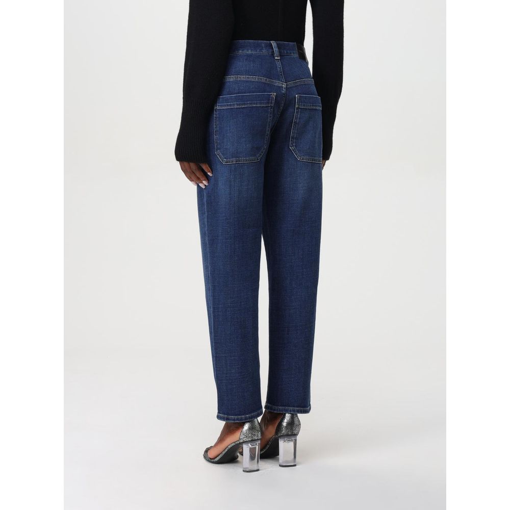 PINKO Blue Denim Straight-Leg Jeans - Image 2