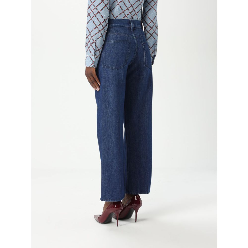 Gucci Blue Cotton Jeans Denim - Image 2