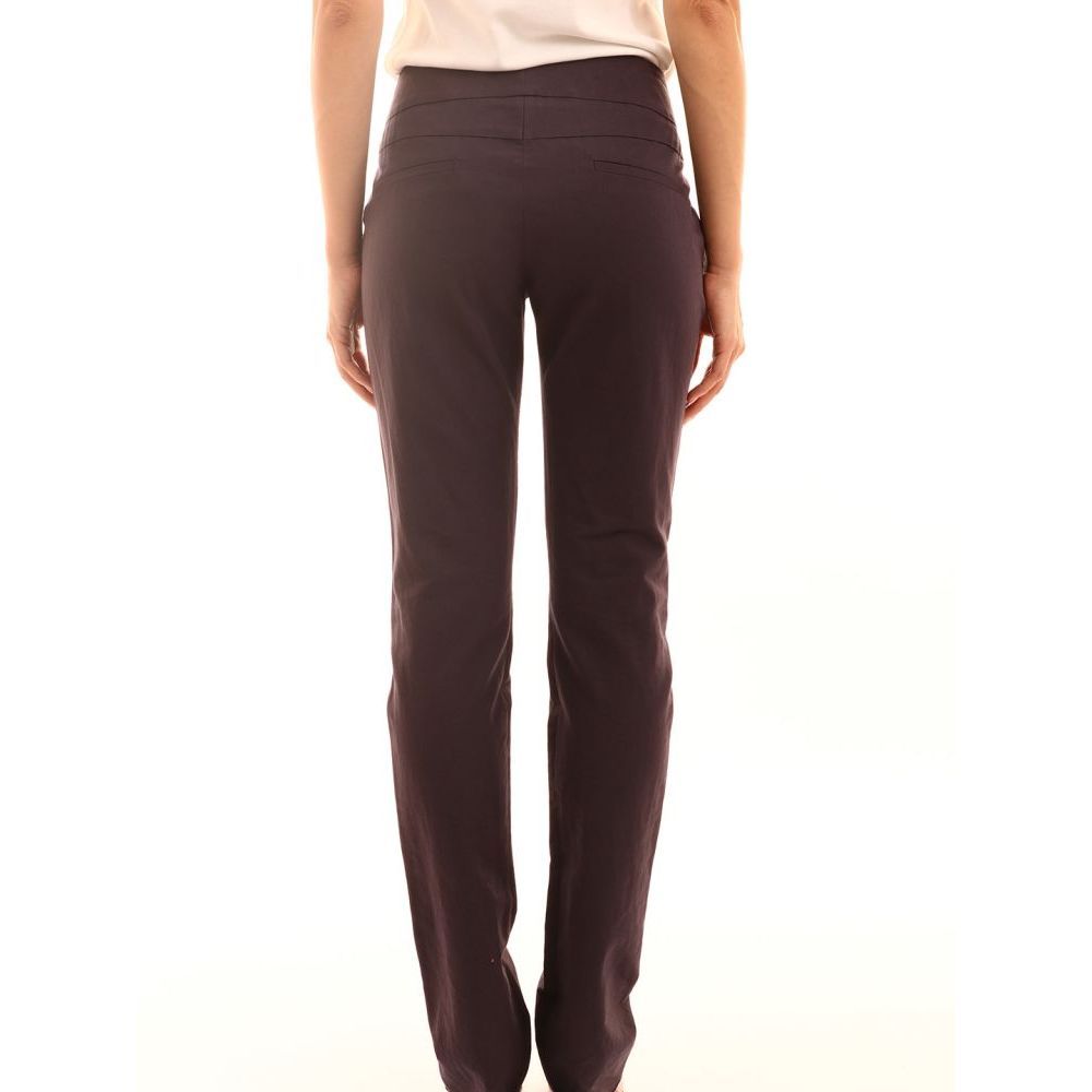 Chloé Multicolor Cotton Casual Pants - Image 3