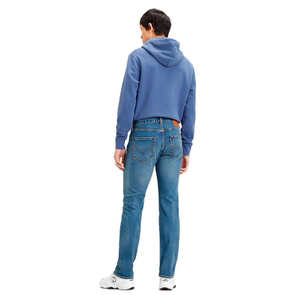 Levi's Blue Cotton Straight-Leg Jeans - Image 2