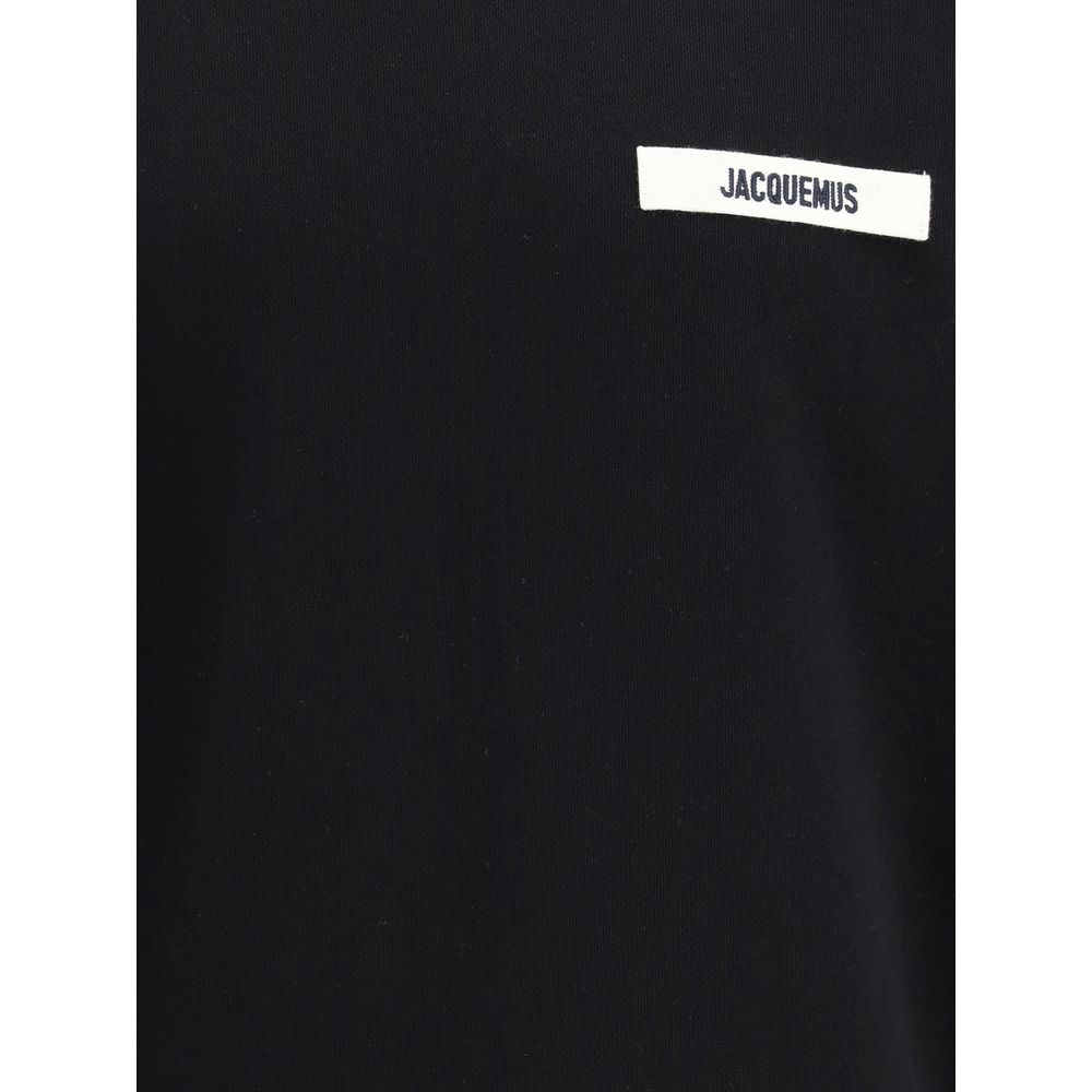Jacquemus Black Cotton Sweatshirt - Image 3
