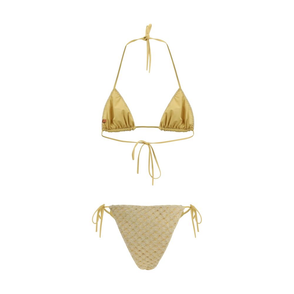 Missoni Gold Viscose Bikini - Image 2